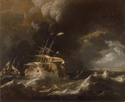 Dutch Merchant by Ludolf Bakhuizen